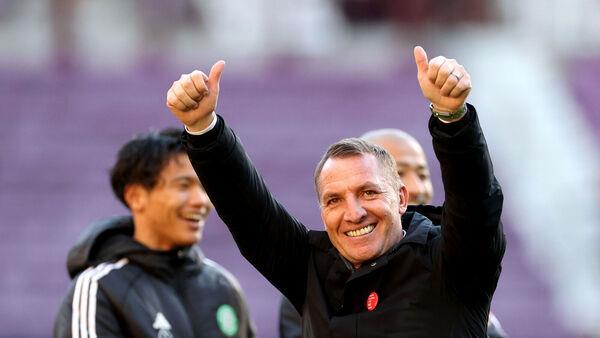 Celtic boss Rodgers hails 'wonderful' Tynecastle display